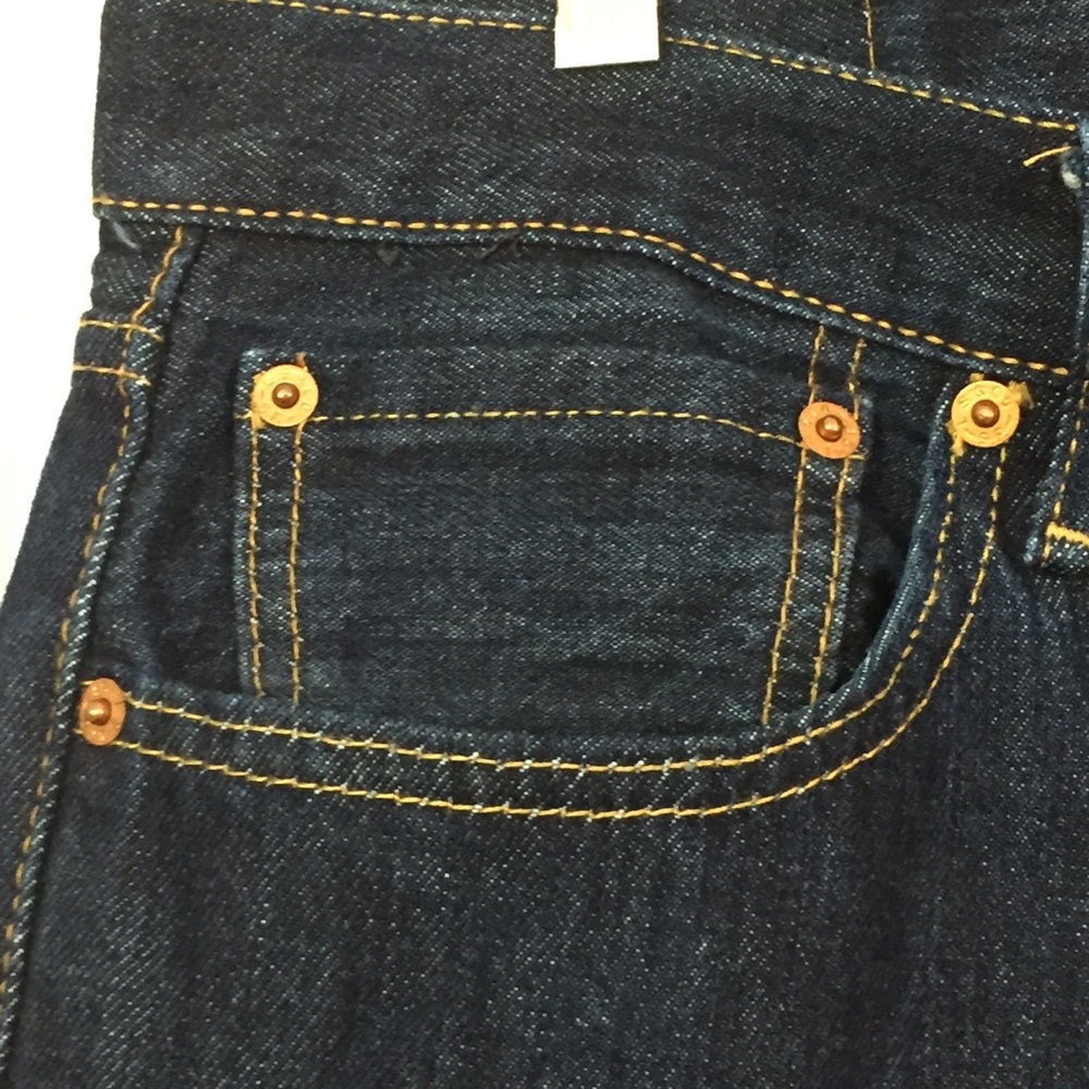 Levi's 501xx ButtonFly Dark wash Blue Jeans - Picture 9 of 12